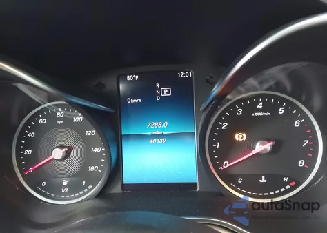 2019 Mercedes-Benz C 300 из США, поврежденный, VIN WDDWF8DB7KR483994